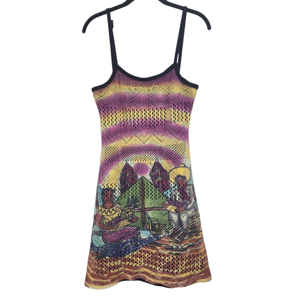 CUSTO BARCELONA dress, y2k, vintage, size L, rare find - Picture 1 of 6